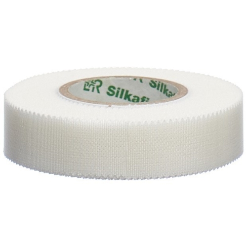 Silkafix Heftpflast 1.25cmx9.2m Weiss Rolle 24 Stück buy online