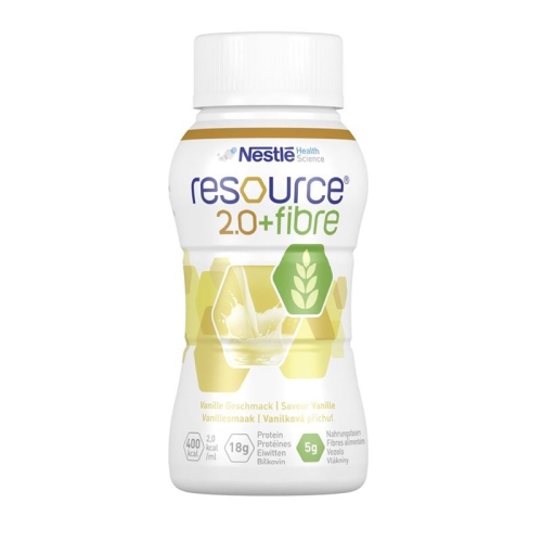 Resource 2.0 Fibre Drink Vanille 4x 200ml buy online