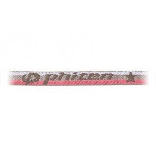 Phiten Standard Necklace 55cm Pink Gray Stripes buy online