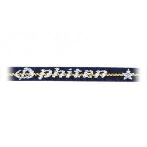 Phiten Standard Necklace 45cm Blue Yellow Line buy online