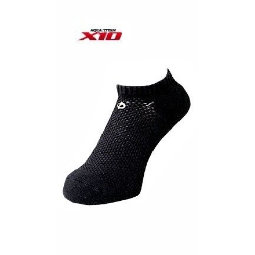 Phiten X10 Aquatitan Sock 39-41 Kurz Schwarz 1 Paar buy online