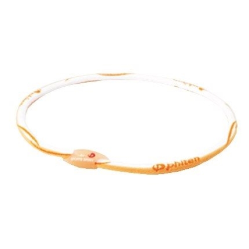 Phiten Air Necklace 43cm Beans Orange buy online