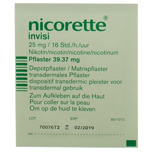 Nicorette Invisi Patch 25 Mg/16h 14 Stück buy online