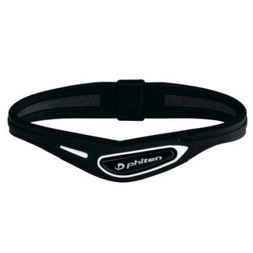 Phiten Sport Bracelet Cross 17cm Black White buy online