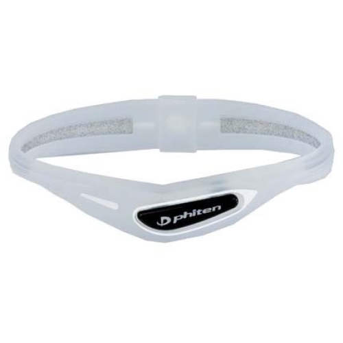 Phiten Sport Bracelet Cross 15cm Transparent White buy online