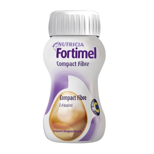 Fortimel Compact Fibre Cappuccino 4x 125ml buy online