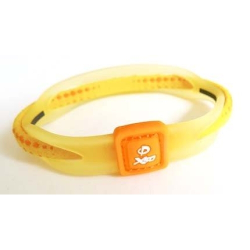 Phiten Sport Bracelet X50 Hybrid 17cm Yellow buy online