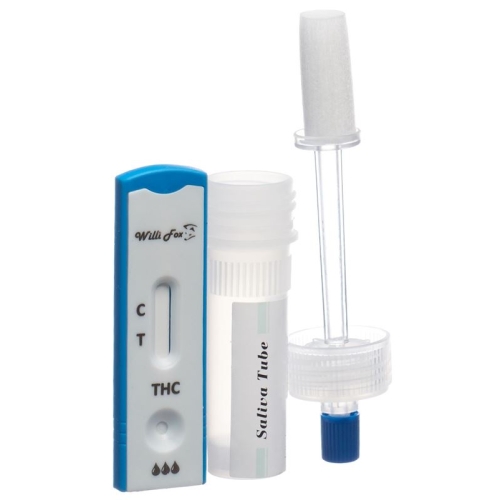 Willi Fox drug test THC saliva 3 pcs buy online