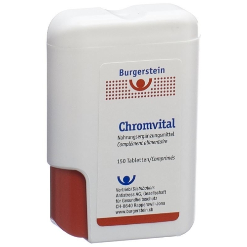 Burgerstein Chromvital 150 tablets buy online