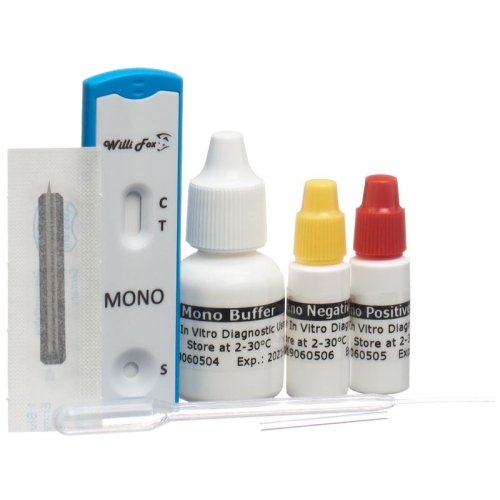 Willi Fox mononucleosis test 20 pieces buy online