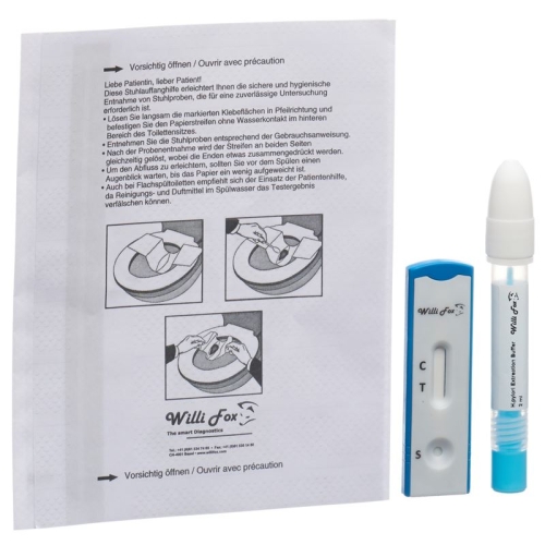 Willi Fox Helicobacter pylori stool test 20 pieces buy online