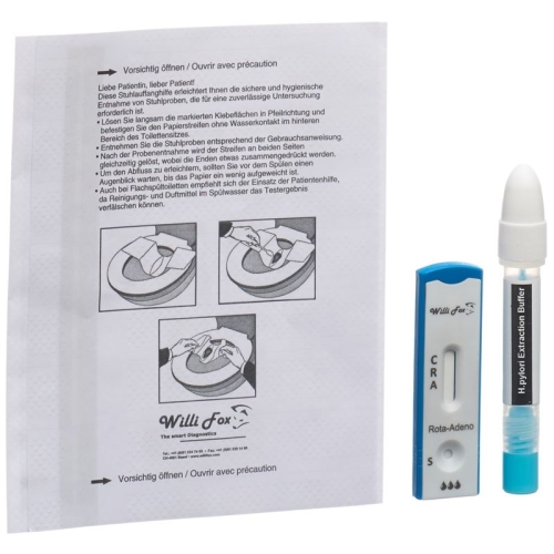 Willi Fox Rota-Adenovirus combo test 20 pieces buy online