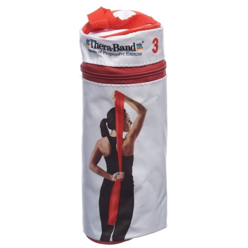 Theraband medium 2.5mx12.7cm red strong buy online