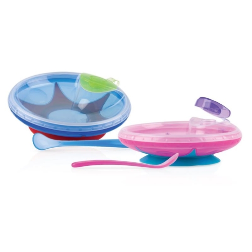 Nuby warming plate with suction cup and spoon buy online