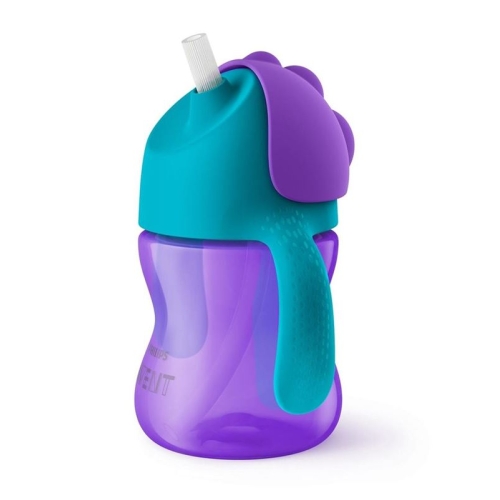 Avent Philips Straw Cup 200ml Girl Purple buy online