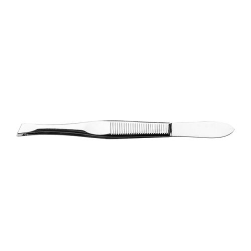 Borghetti tweezers, slanted steel, nickel-plated buy online