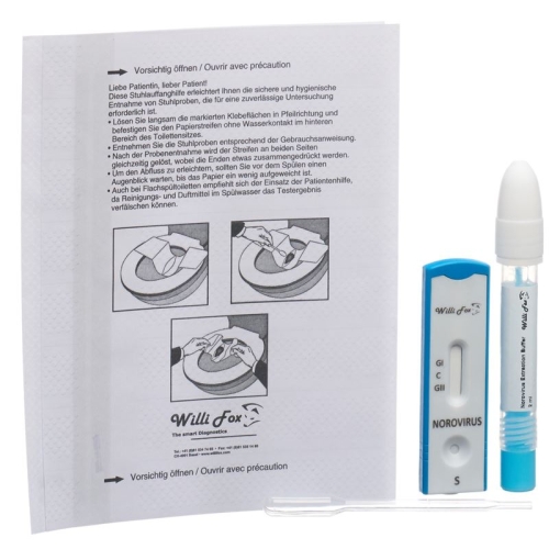 Willi Fox norovirus stool test 5 pcs buy online