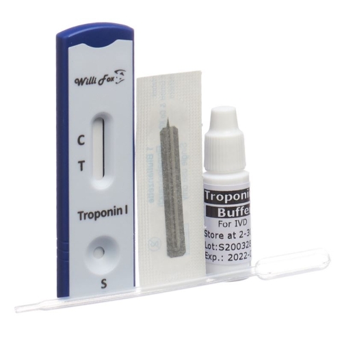 Willi Fox Troponin I Test 20 pcs buy online