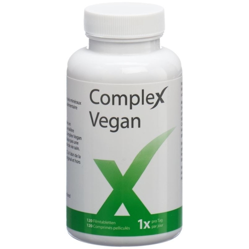 Complex Vegan Filmtablet tin 120 pieces buy online