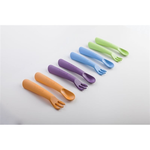 Ekoala Ekiko set spoon and fork organic plastic buy online