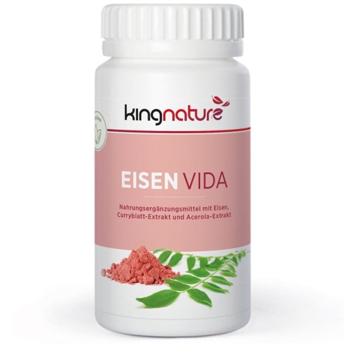 Kingnature Eisen Vida Kapseln 14mg Dose 100 Stück buy online