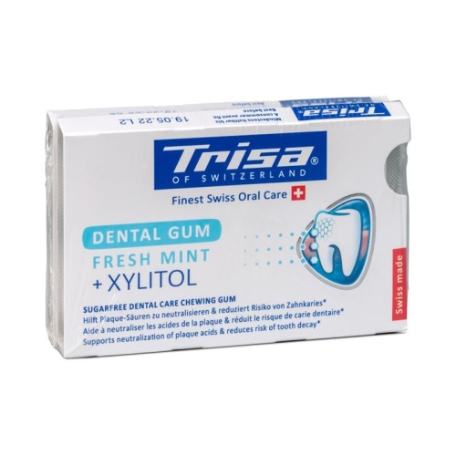 Trisa Dentalkaugummi Steller Fresh Mint Duo 6 Stück buy online