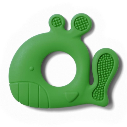 Babyono Whale Pablo Green Silicone Teether buy online