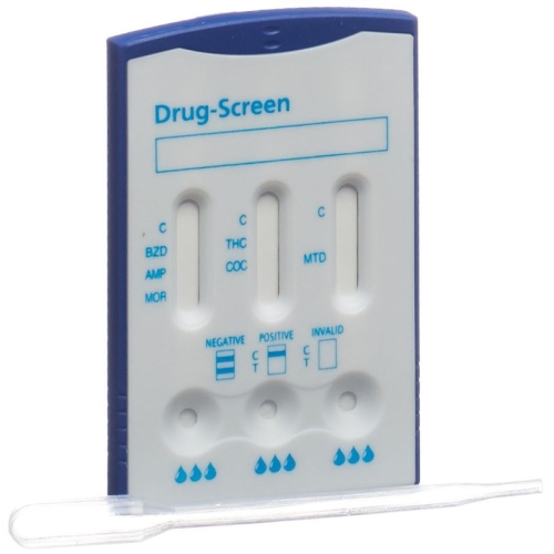 Willi Fox drug test Multi 6 drug test urine drip 10 pcs buy online