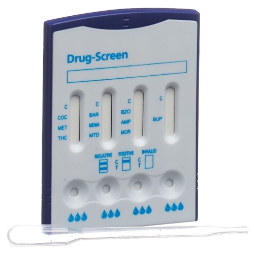 Willi Fox Drug Test Multi 10 drug urine dripping test 10 pcs buy online