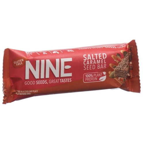 Nine Riegel Salted Caramel 20x 40g buy online