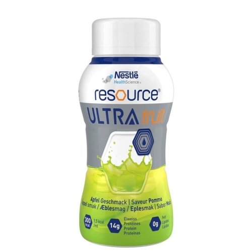 Resource Ultra Fruit Apfel 4 Flasche 200ml buy online