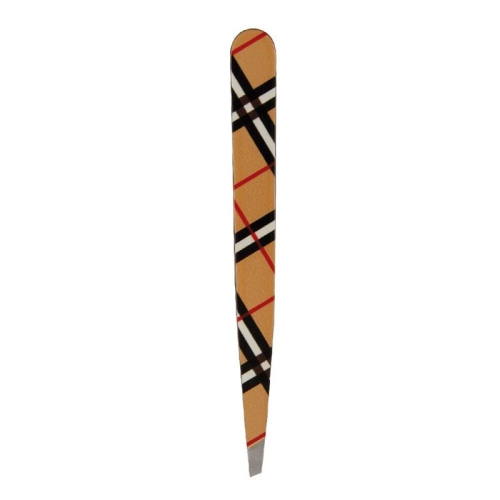 Hausmann tweezers diagonal check design beige buy online