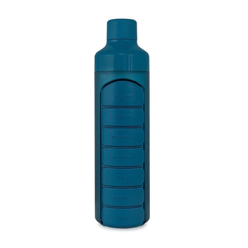 Yos Bottle Wochendispenser 375ml mit 7faechern Bla buy online