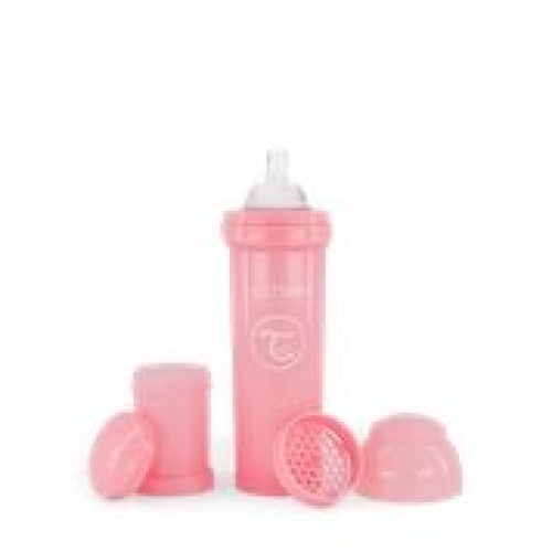 Twistshake Anti-Colic Bottle 330ml Pastel Pink buy online