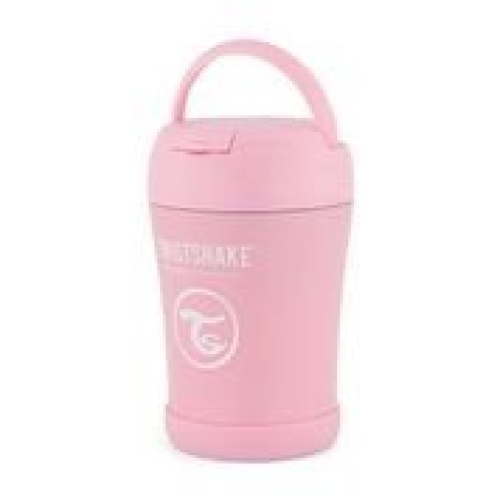 Twistshake Stainless Steel Food 350ml Pastel Pink buy online