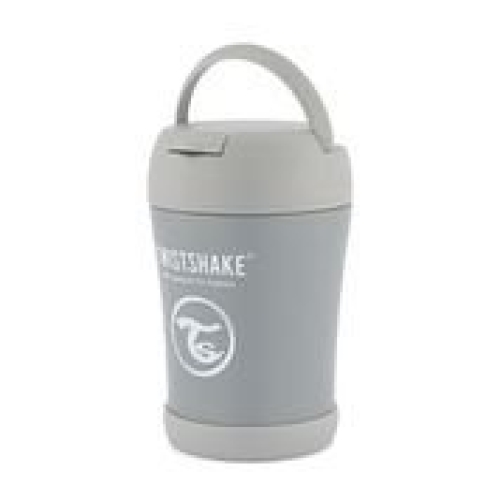 Twistshake Stainless Steel Food 350ml Pastel Grey buy online