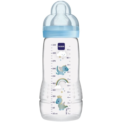 Mam Easy Active Baby Bottle Flasche 330ml 2+m Boy buy online