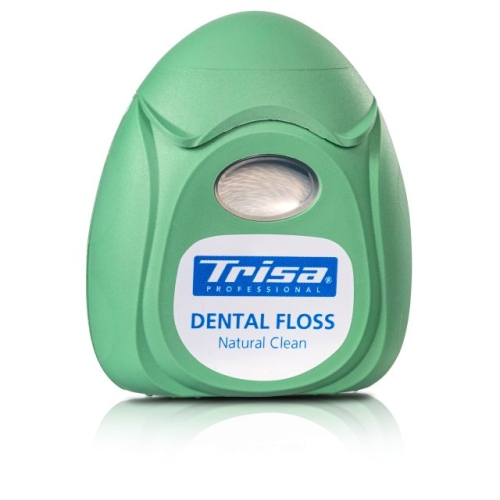 Trisa Natural Clean Dental Floss 40m Mint buy online