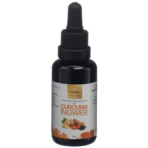 Cannsol Curcuma Ingwer Max Bioverf Pip Flasche 30ml buy online