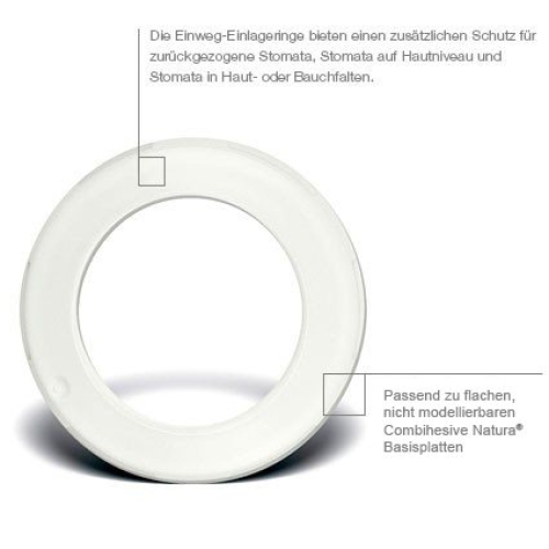 Natura Convex Einlageringe 19mm Weiss 5 Stück buy online