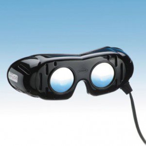 Dehag nystagmus glasses after Frenzel O battery buy online