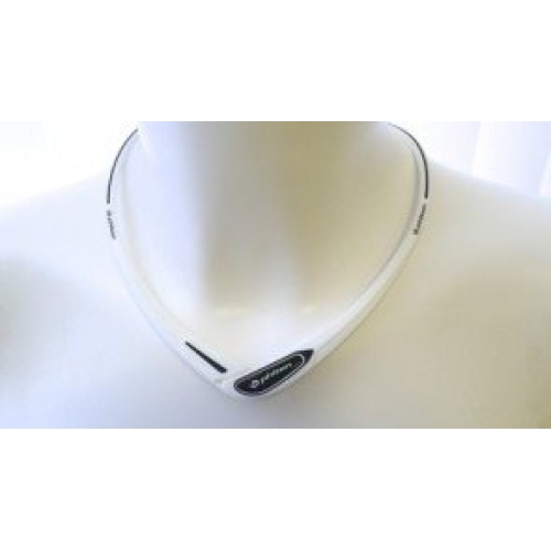 Phiten Sport Necklace Cross 43cm White Black buy online