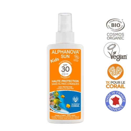 Alphanova Sun Spray Kid Bio Sf30 O Nanopartik 125ml buy online