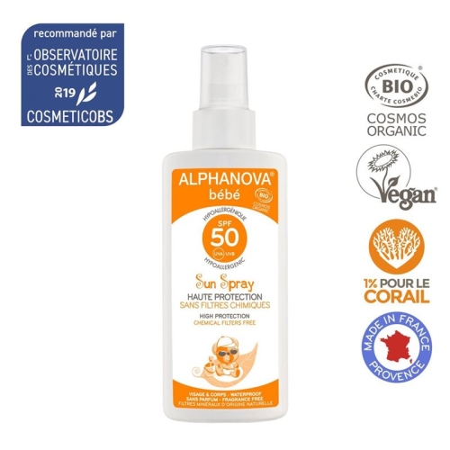 Alpha Nova BB sunscreen spray Bio SPF50 + 125 ml buy online