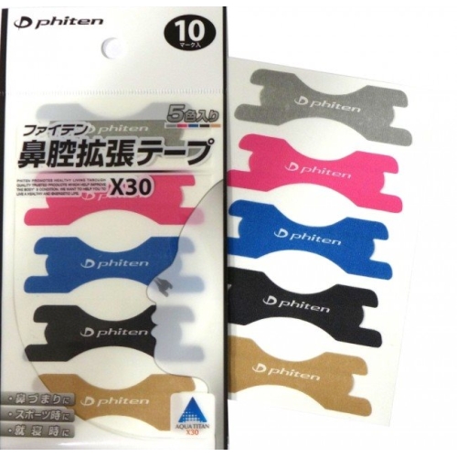 Phiten Nasal Tape X30 Assortierten Farben 10 Stück buy online