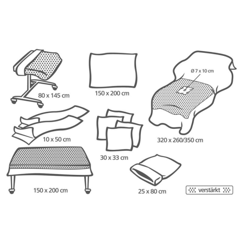 Foliodrape Pplus Extremitaeten-Set 6 Stück buy online