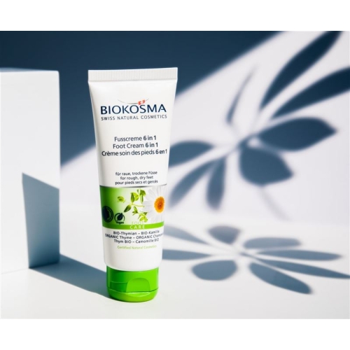 Biokosma Fusspflegecreme 6 In 1 Tube 75ml buy online