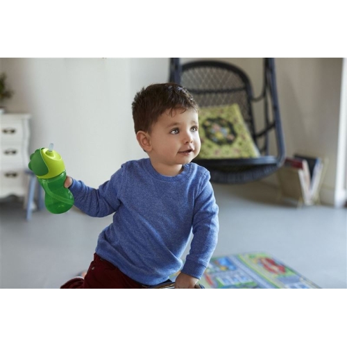 Avent Philips Straw Cup 300ml Boy Green buy online