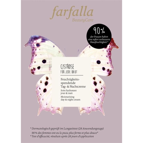 Farfalla day and night cream cistus sample buy online