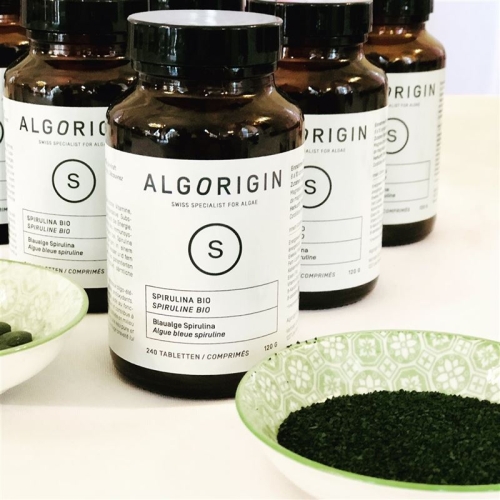 Algorigin Spirulina Granulat Bio Flasche 100g buy online